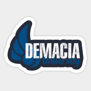 Demacia University Sticker